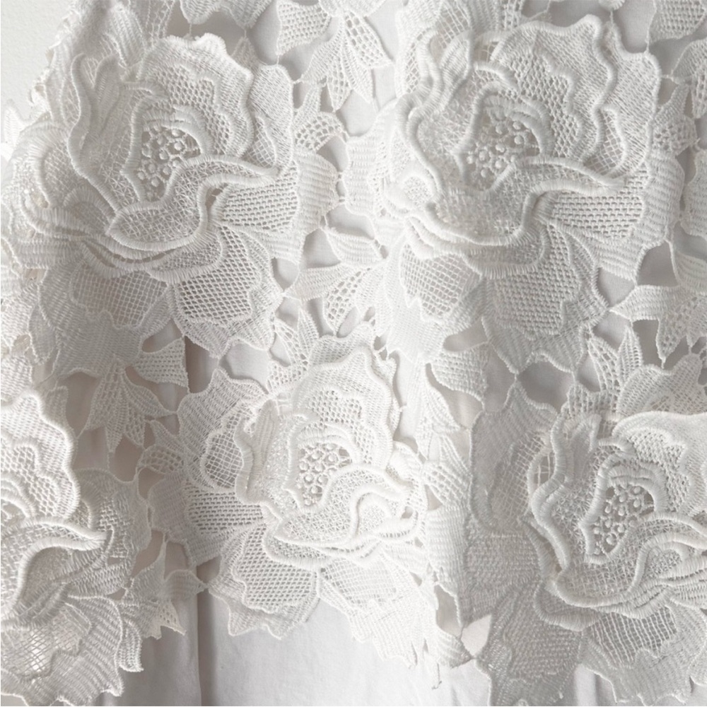 Ella Moss White Floral Lace Tank Top Size XS - Picture 4 of 7